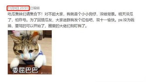 有没有吃瓜的爆料博主